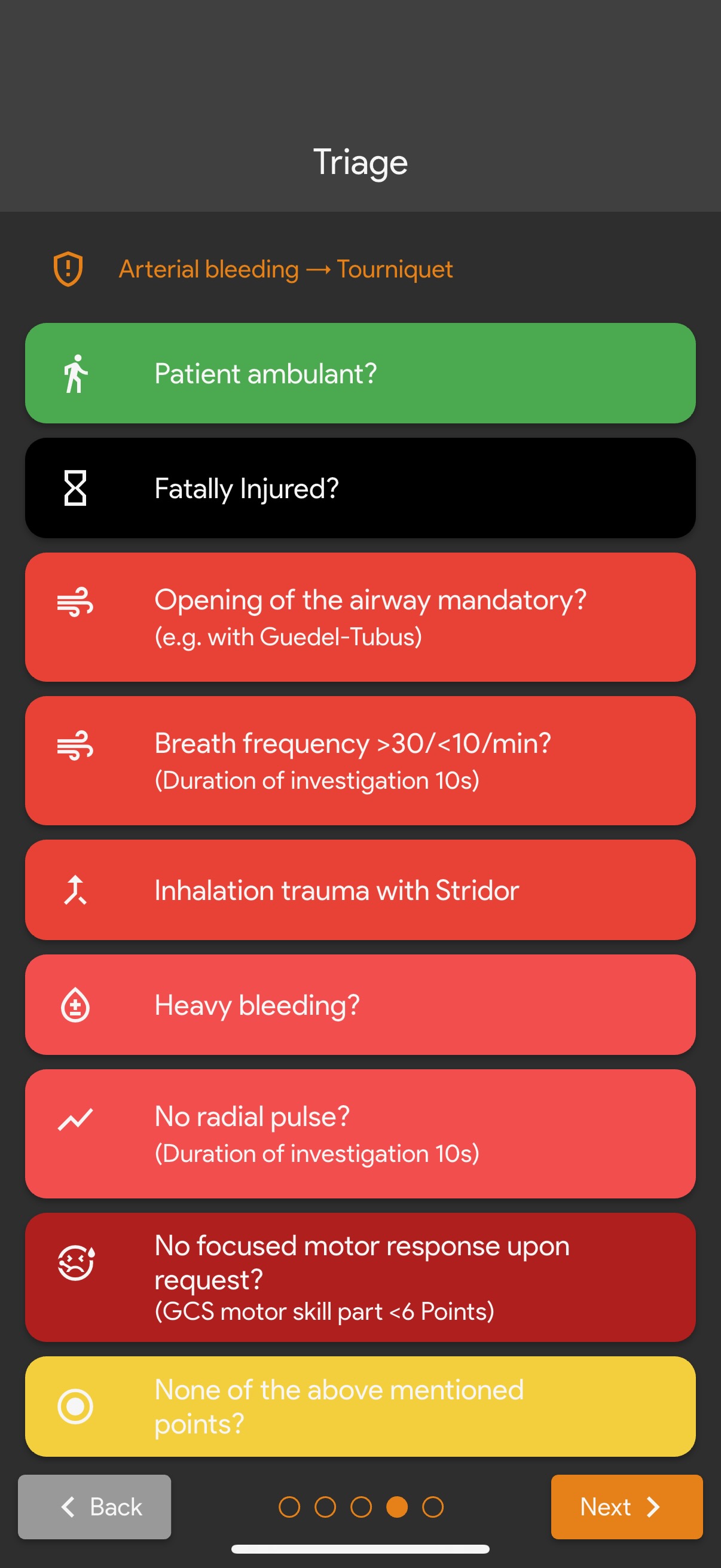 Triage Screen Adult