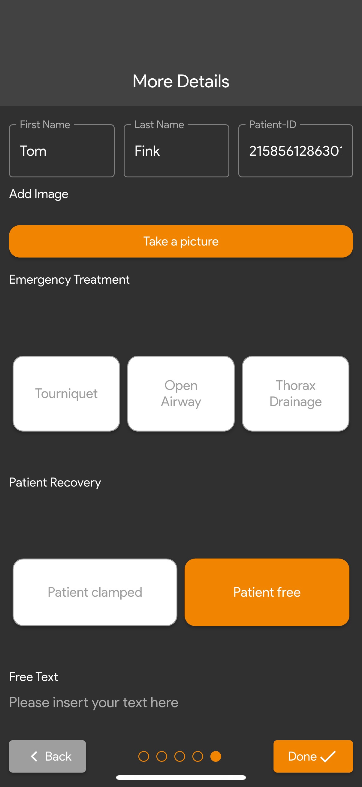 Details Screen